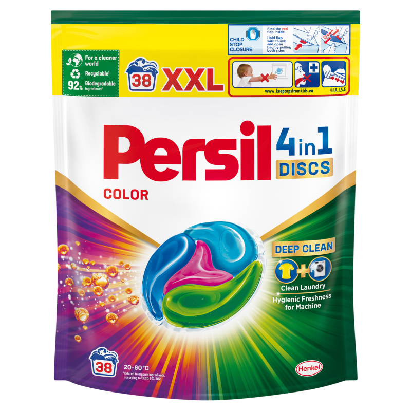 PERSIL Color Discs Kapsułki do prania 38 szt. frisco.pl