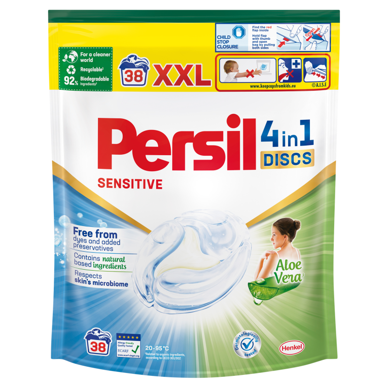 PERSIL Discs Kapsułki do prania Sensitive 38 szt.
