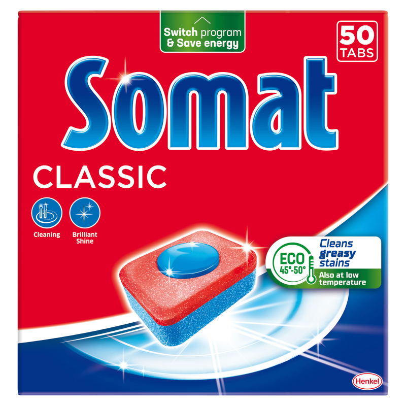 SOMAT Classic Tabletki do zmywarki 50 szt.