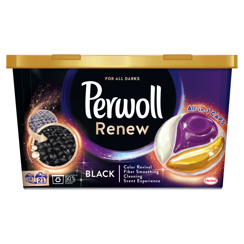 PERWOLL Renew Kapsułki do prania ciemnych tkanin 21 szt. frisco.pl