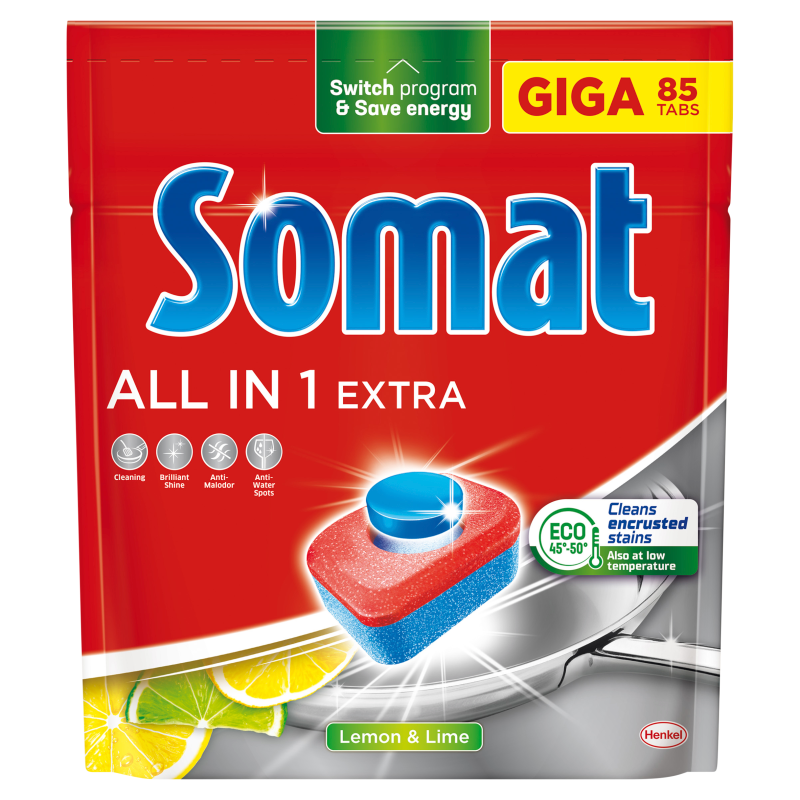 SOMAT All in 1 EXTRA Tabletki do zmywarki 85 szt. frisco.pl