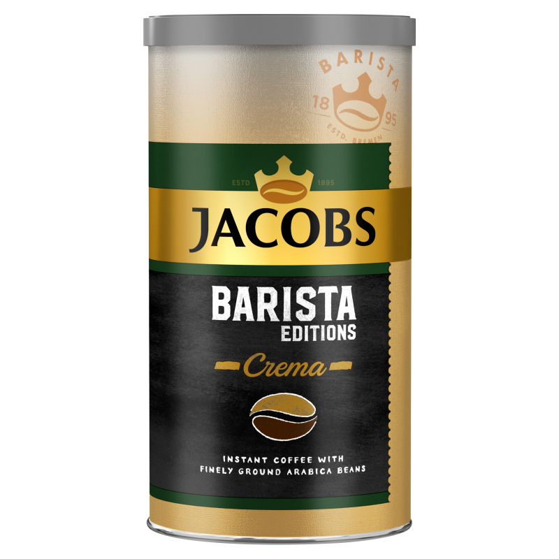 JACOBS Barista Editions Crema Kawa rozpuszczalna z drobno zmielonymi ziarnami Arabici frisco.pl