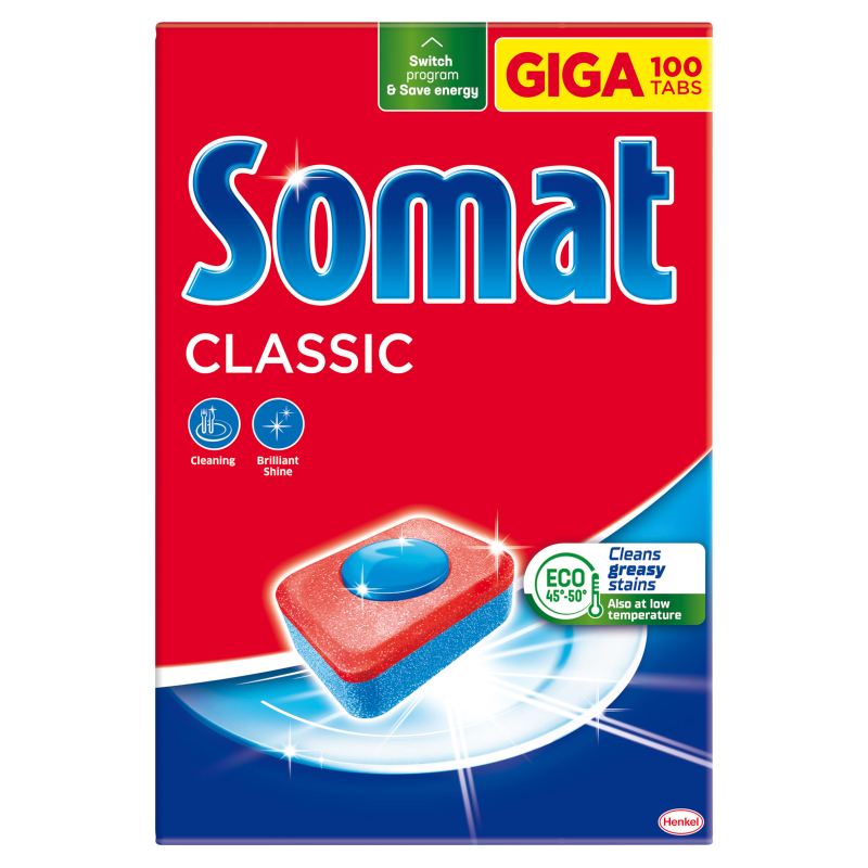 SOMAT Classic Tabletki do zmywarki 100 szt.