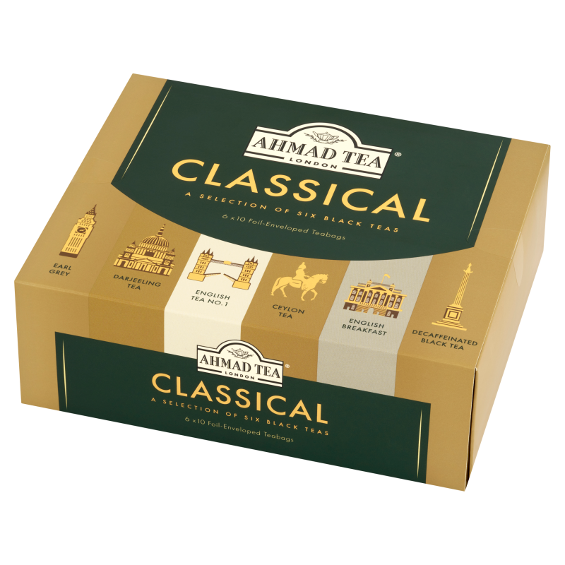 AHMAD TEA Classical Zestaw czarnych herbat 60 torebek (saszetki) frisco.pl