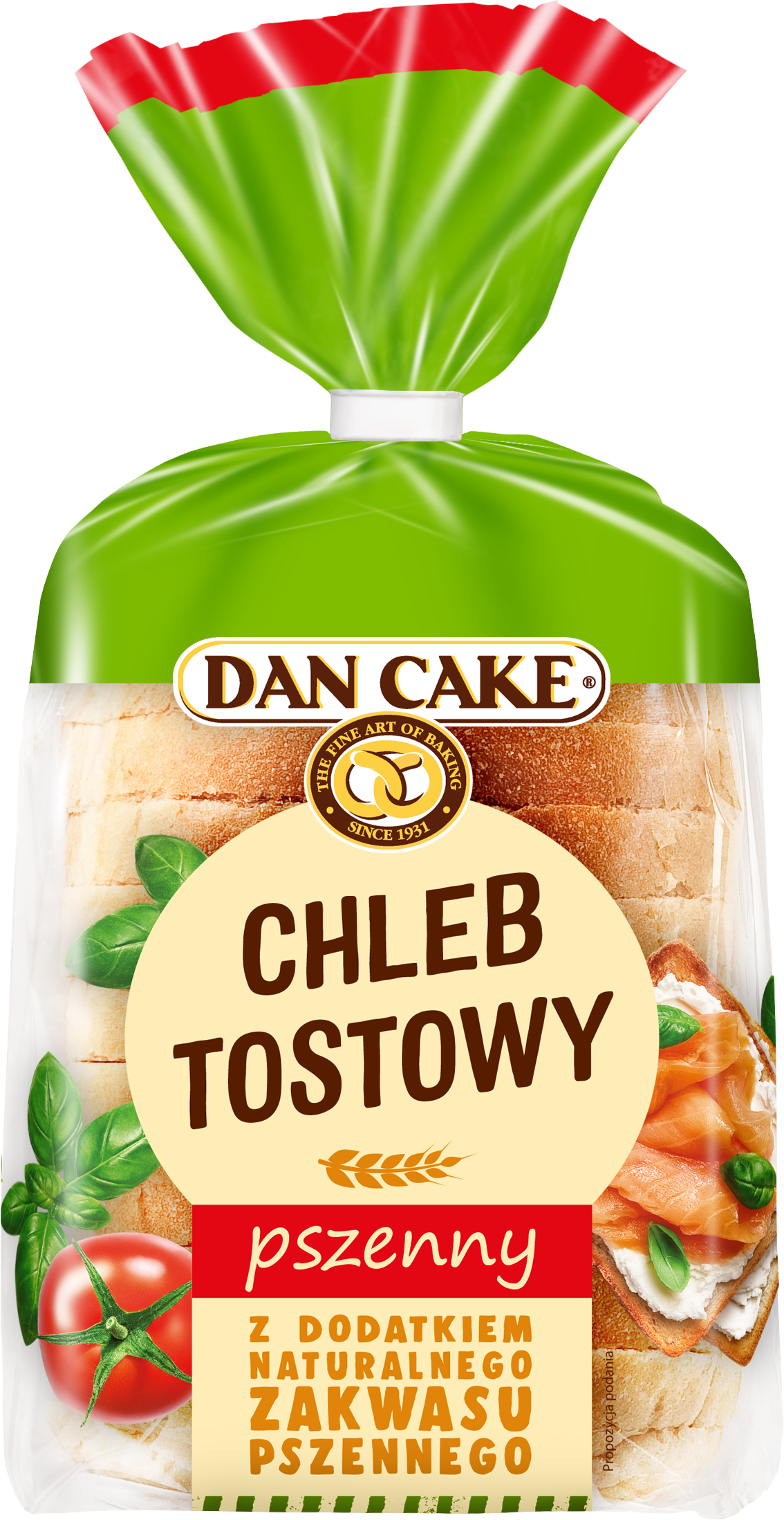 DAN CAKE Chleb tostowy pszenny frisco.pl