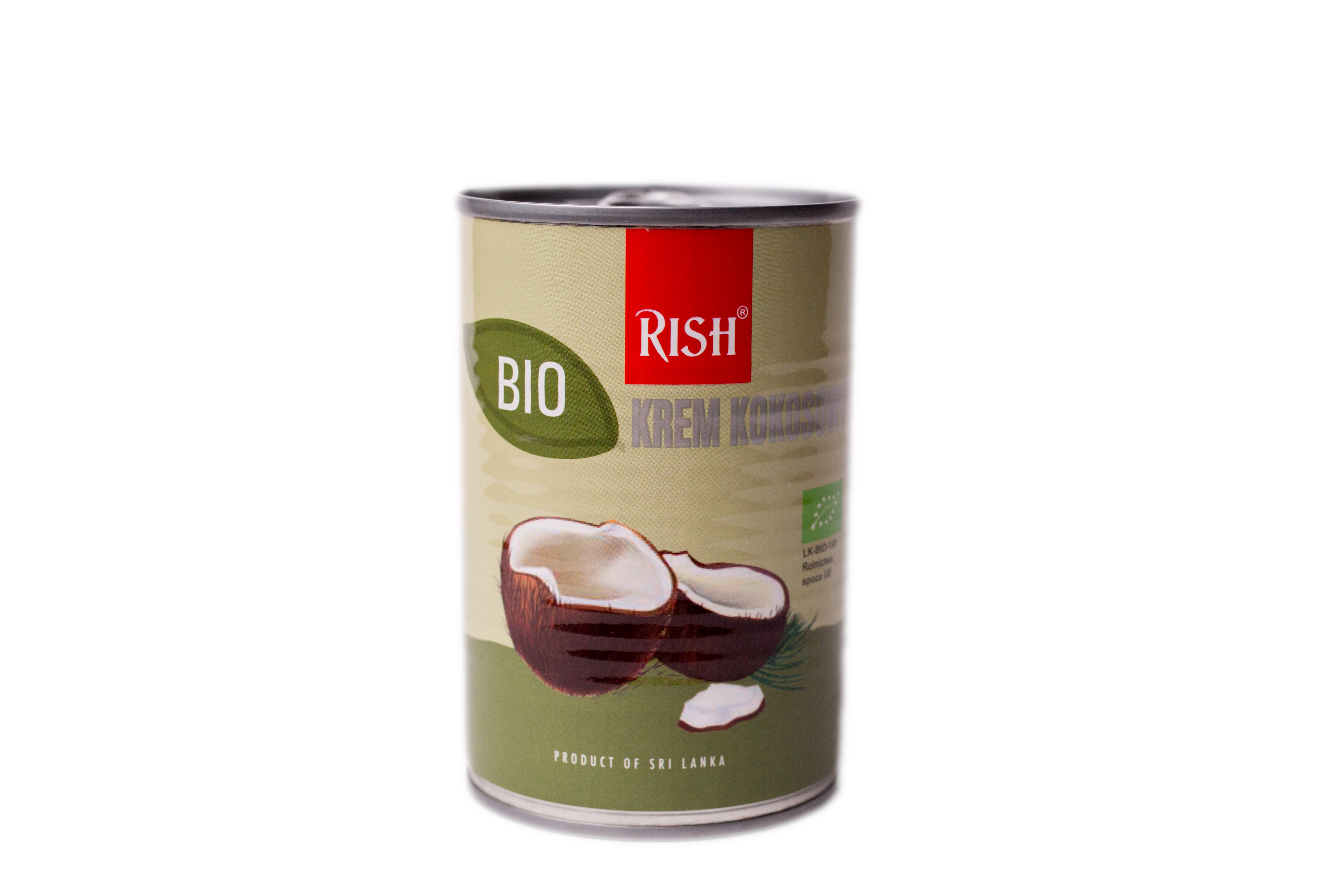 RISH Krem kokosowy (tł. 17%) BIO
