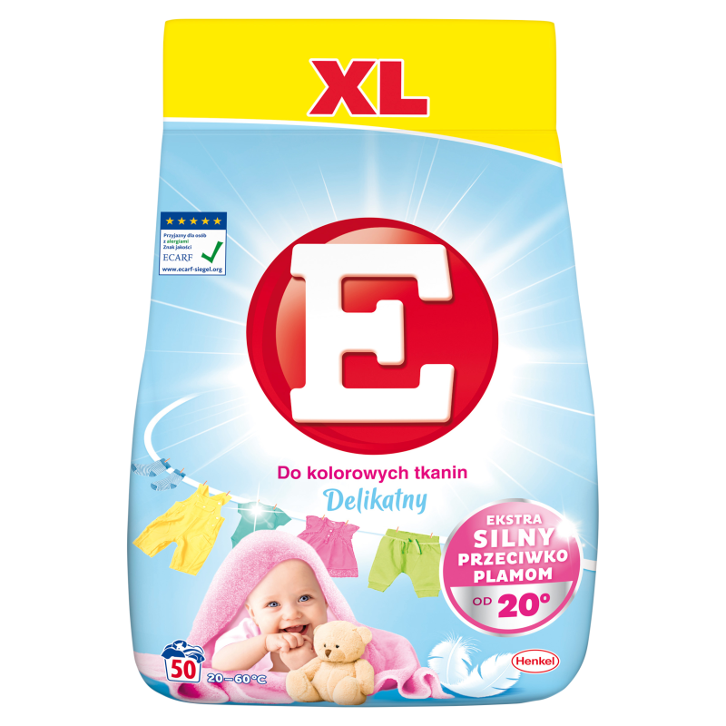 E Sensitive Proszek do prania kolorowych tkanin 3 kg frisco.pl