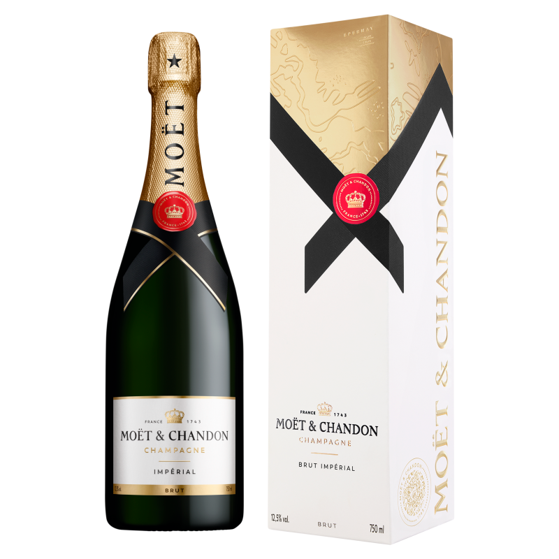 MOET & CHANDON Brut Imperial szampan w kartoniku