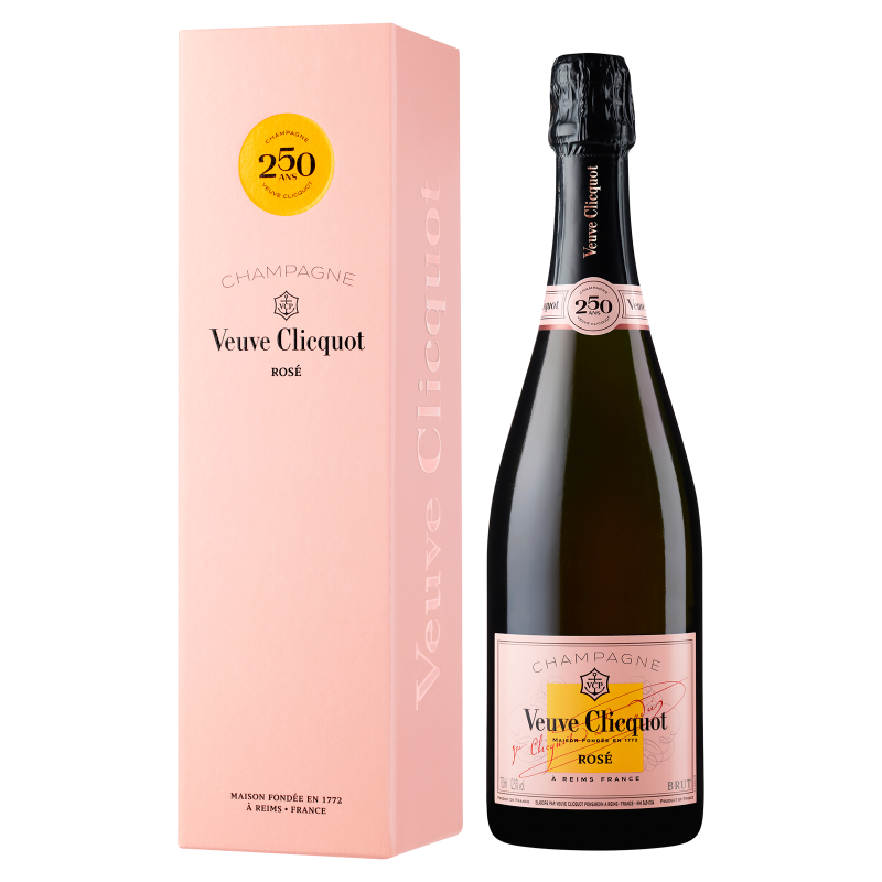 VEUVE CLICQUOT Brut Rose szampan w kartoniku