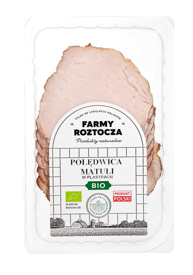 FARMY ROZTOCZA Polędwica matuli plastry BIO