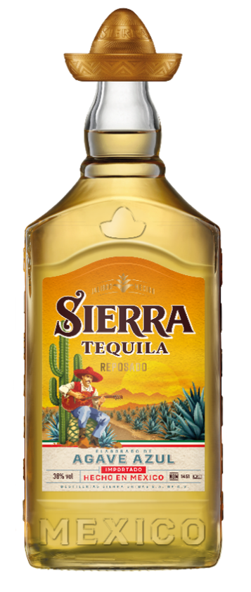 SIERRA Gold Tequila