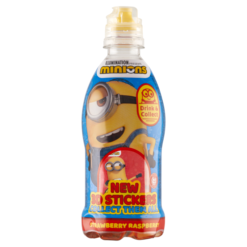 MINIONS Napój niegazowany truskawka-malina