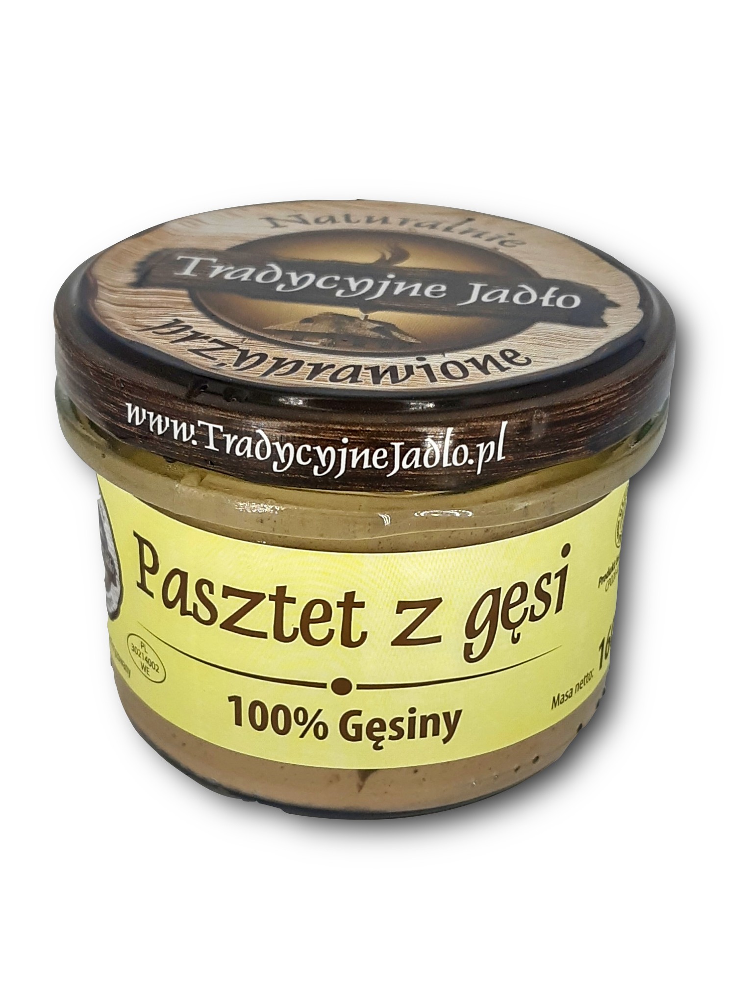 TRADYCYJNE JADŁO Pasztet z gęsi