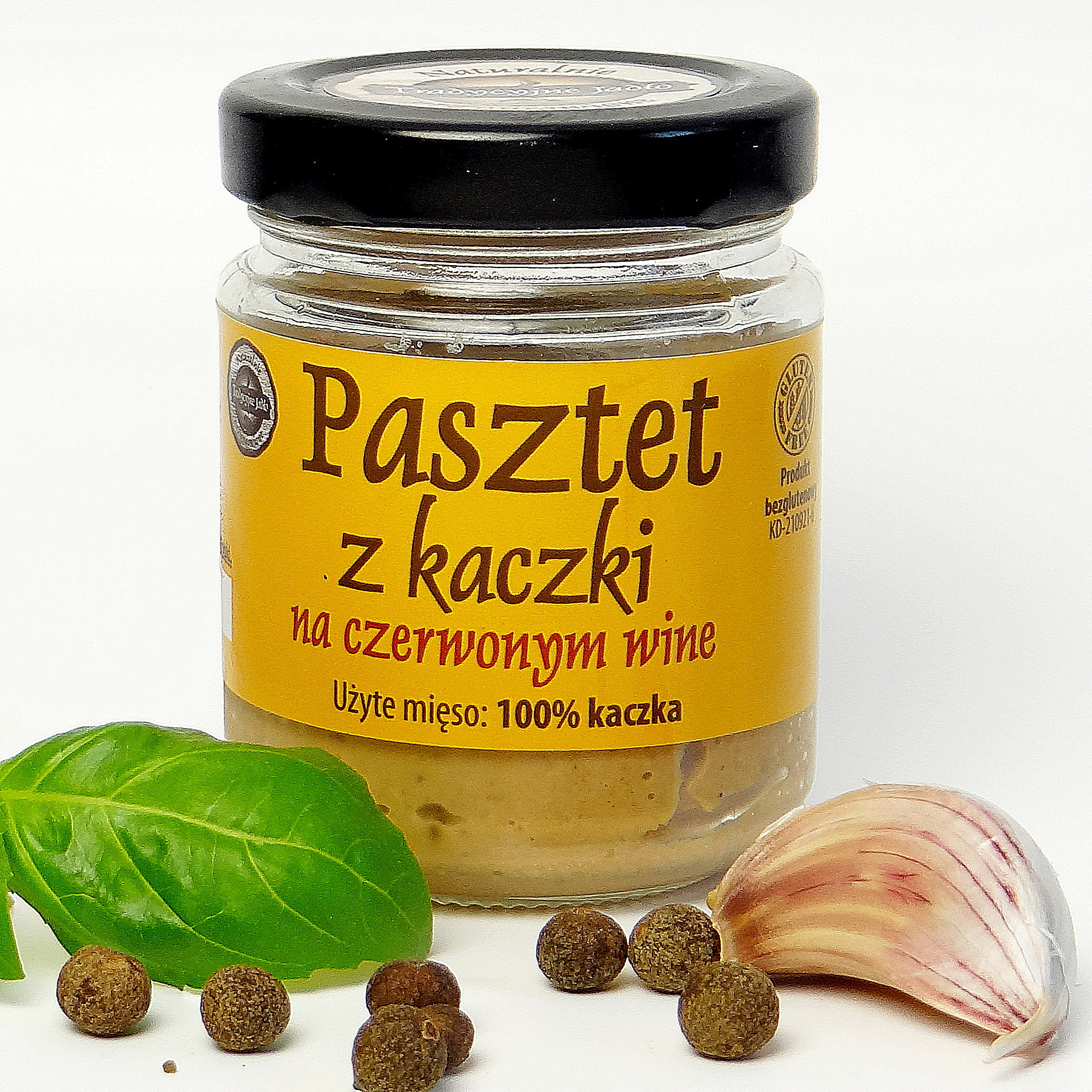TRADYCYJNE JADŁO Pasztet z kaczki