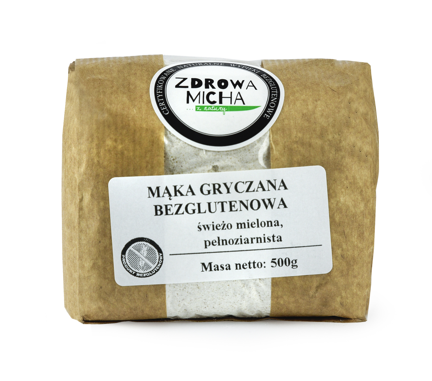 ZDROWA MICHA Mąka gryczana bezglutenowa