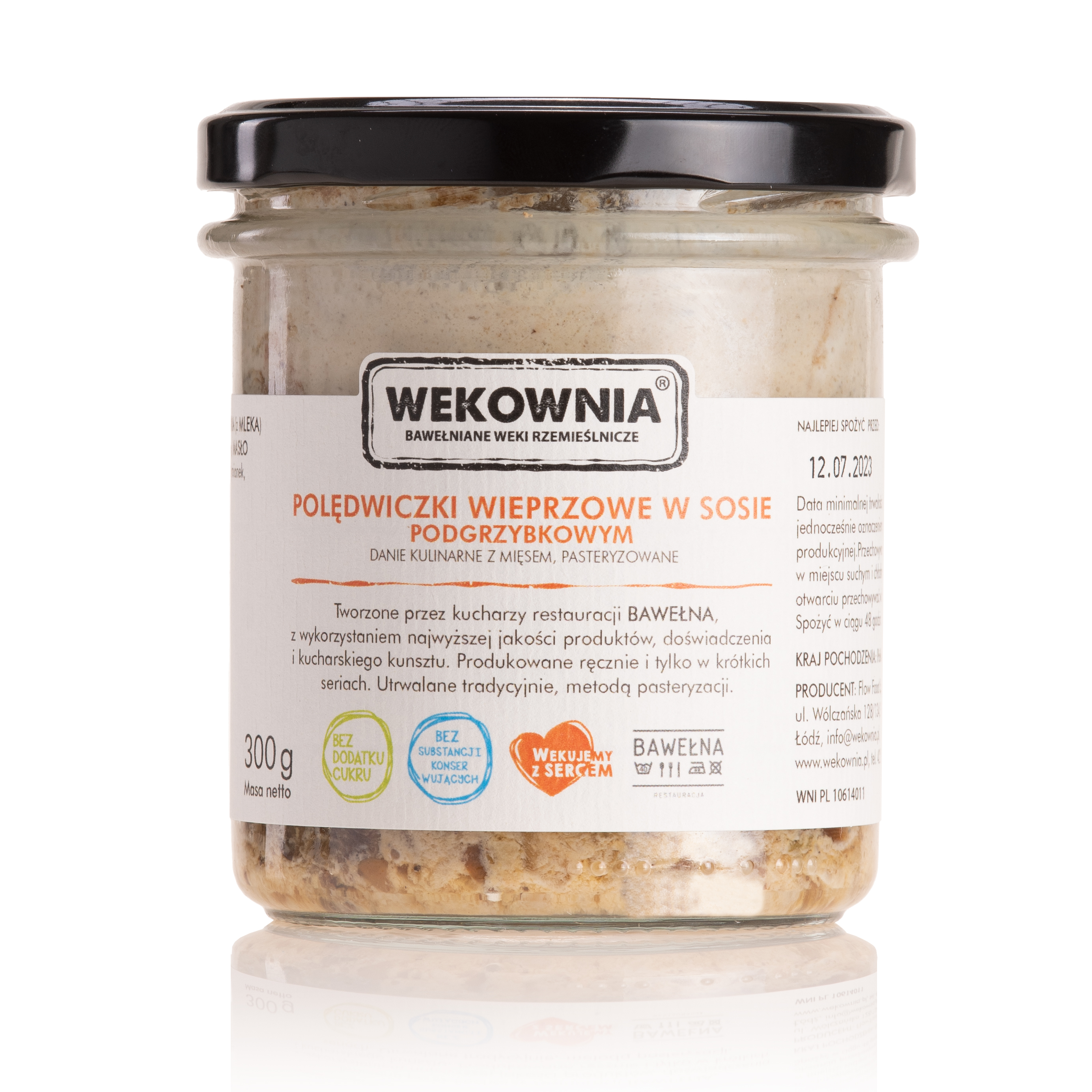 WEKOWNIA Polędwiczki wieprzowe w sosie podgrzybkowym