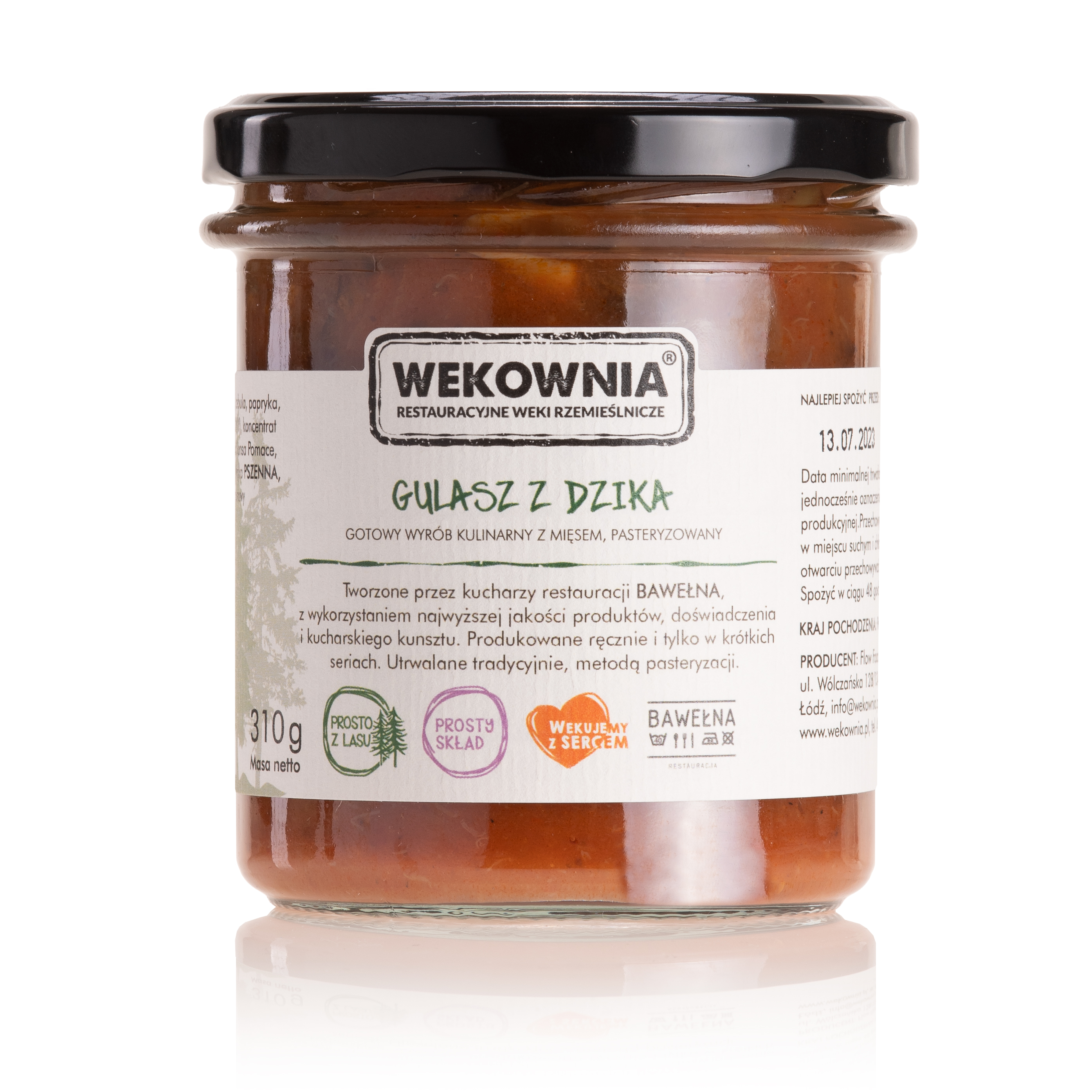WEKOWNIA Gulasz z dzika