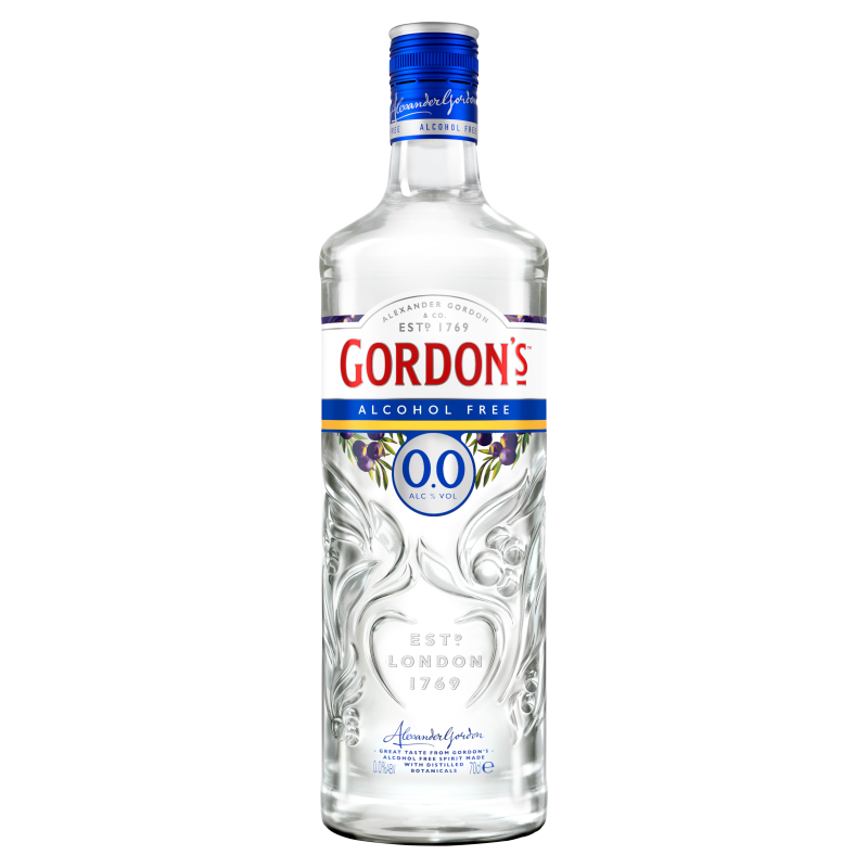 GORDONS LONDON Gin bezalkoholowy