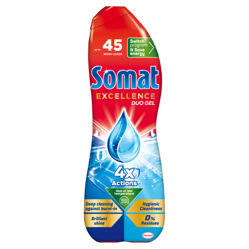 SOMAT Excellence Żel do zmywarki Higieniczna Czystość