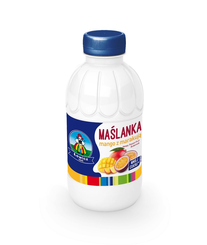 OSM ŁOWICZ Maślanka mango z marakują frisco.pl