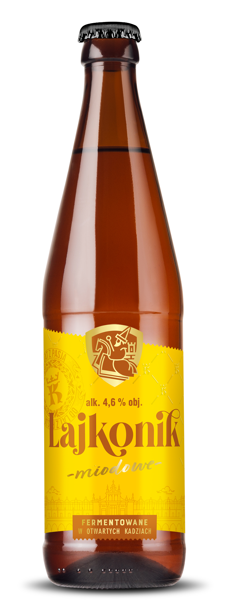 LAJKONIK Alkohole Miodowe Piwo (butelka bezzwrotna)