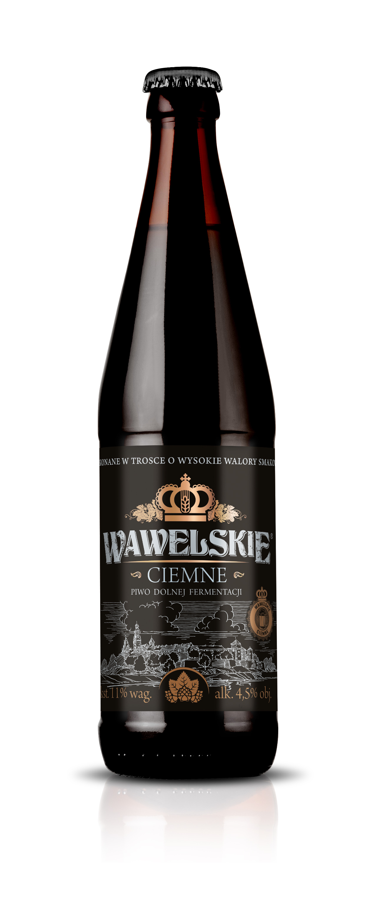 WAWELSKIE Ciemne Piwo (butelka bezzwrotna)