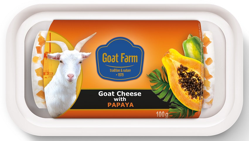 GOAT FARM Roladka kozia z papają