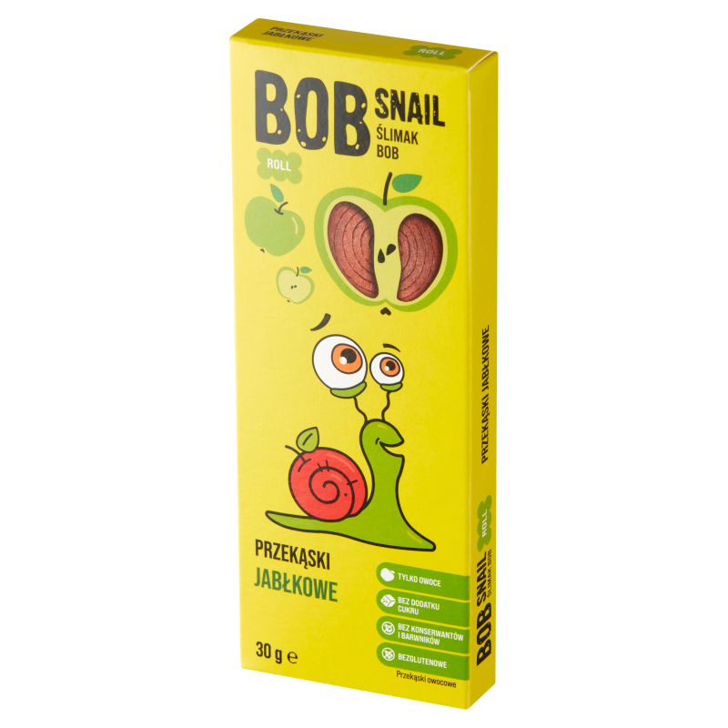 BOBSNAIL Przekąska jabłkowa frisco.pl