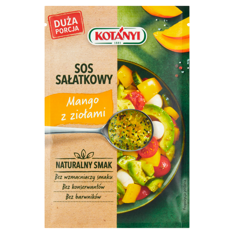 KOTANYI Sos sałatkowy z mango i ziołami