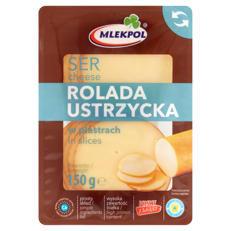 MLEKPOL Ser rolada ustrzycka w plastrach frisco.pl