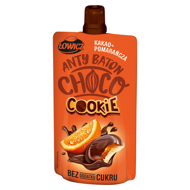 ŁOWICZ Anty Baton Choco Cookie Mus kakao + pomarańcza frisco.pl