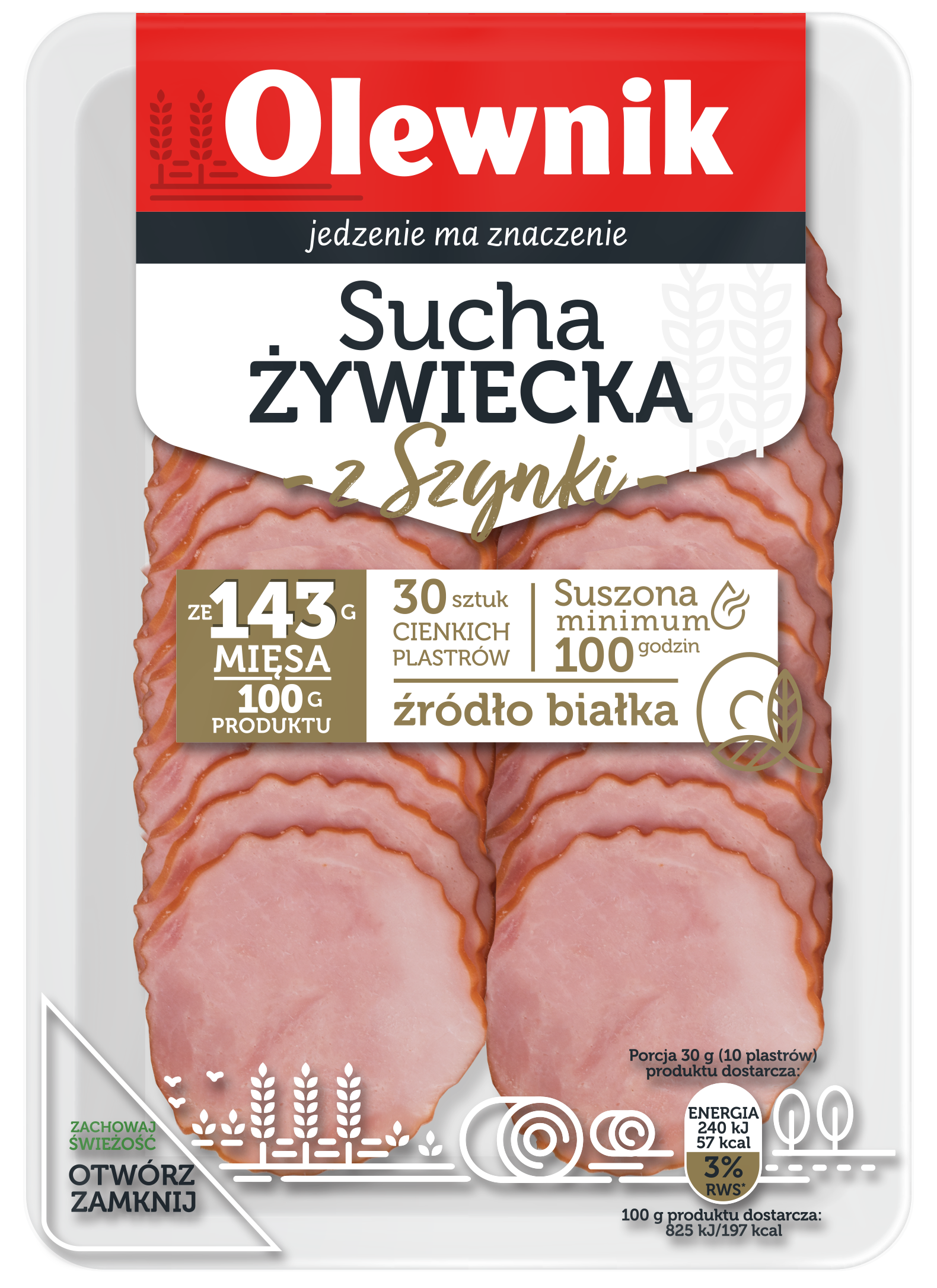 OLEWNIK Sucha żywiecka z szynki frisco.pl