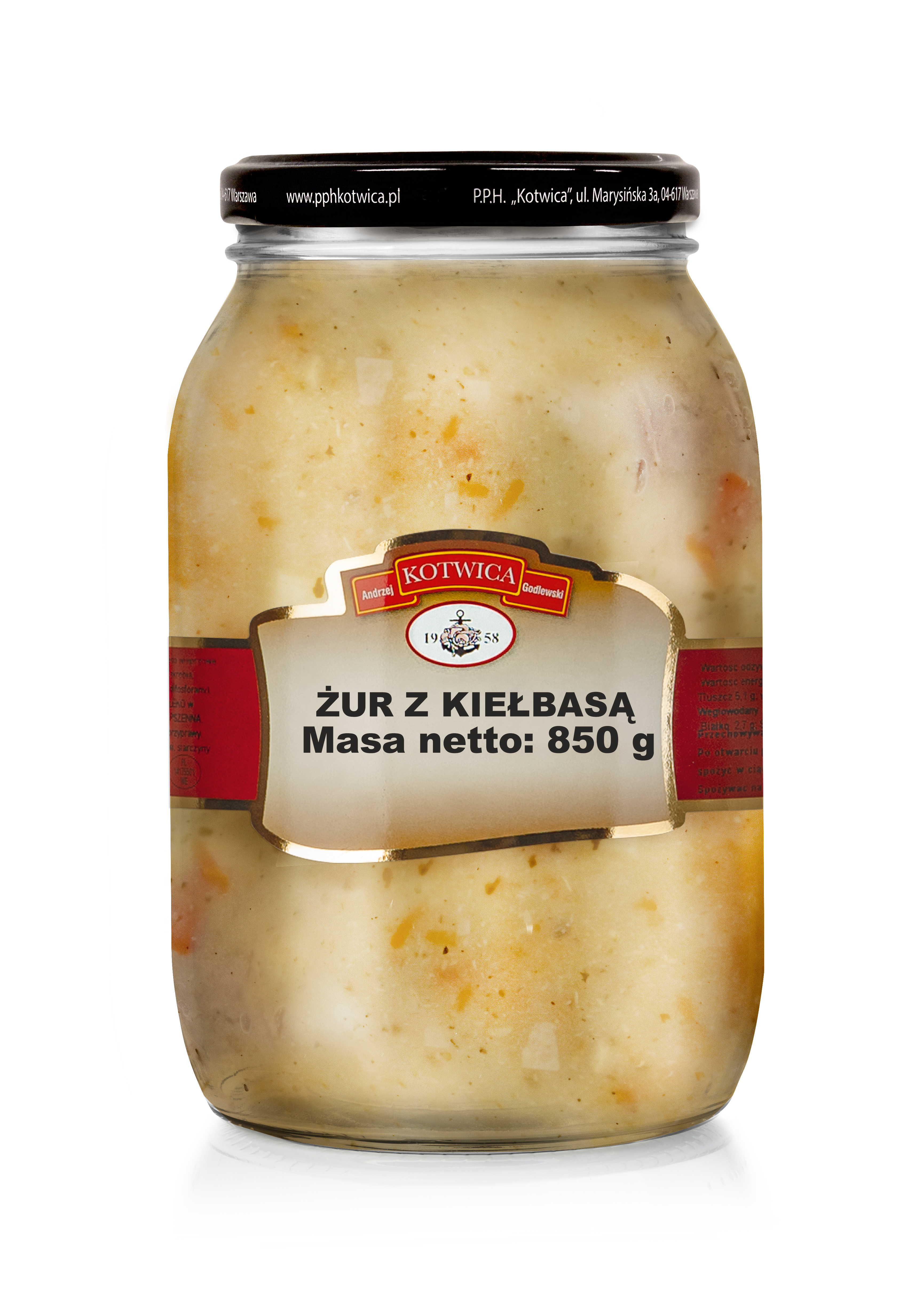 KOTWICA Żurek z kiełbasą białą