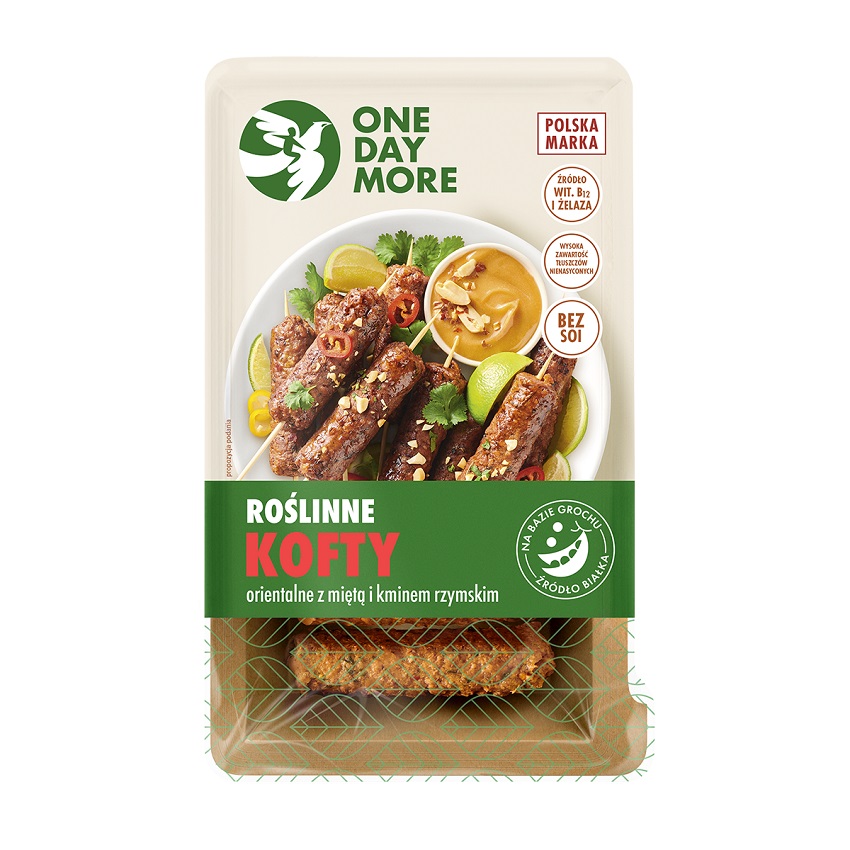 ONE DAY MORE Roślinne kofty w stylu orientalnym z miętą i kminem rzymskim