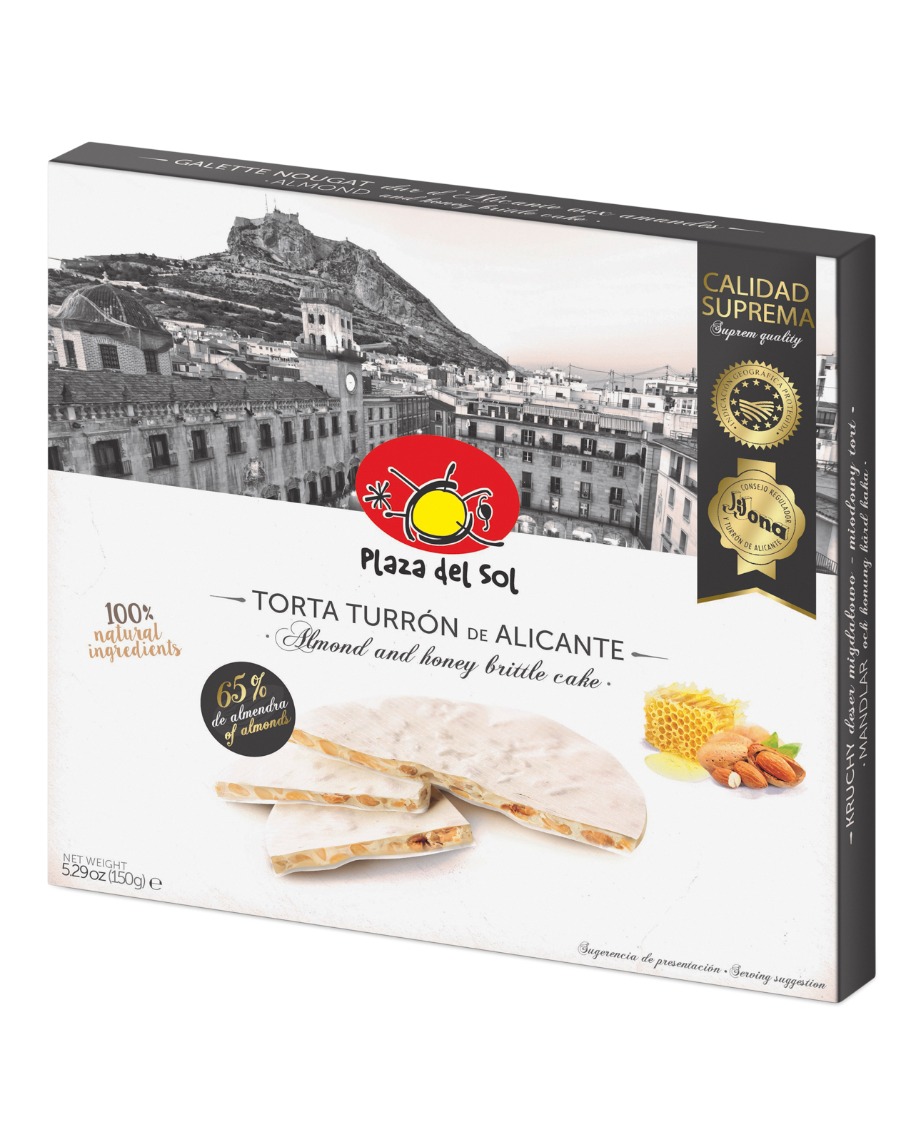 PLAZA DEL SOL Torcik Turron de Alicante