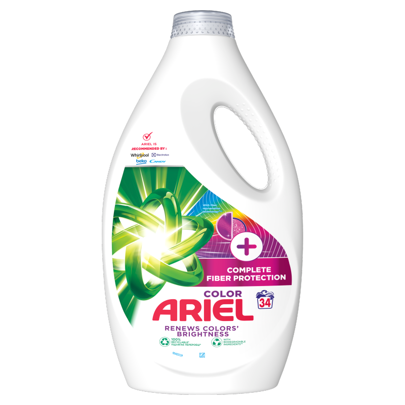 ARIEL +Complete Fiber Protection Płyn do prania 34 prań frisco.pl