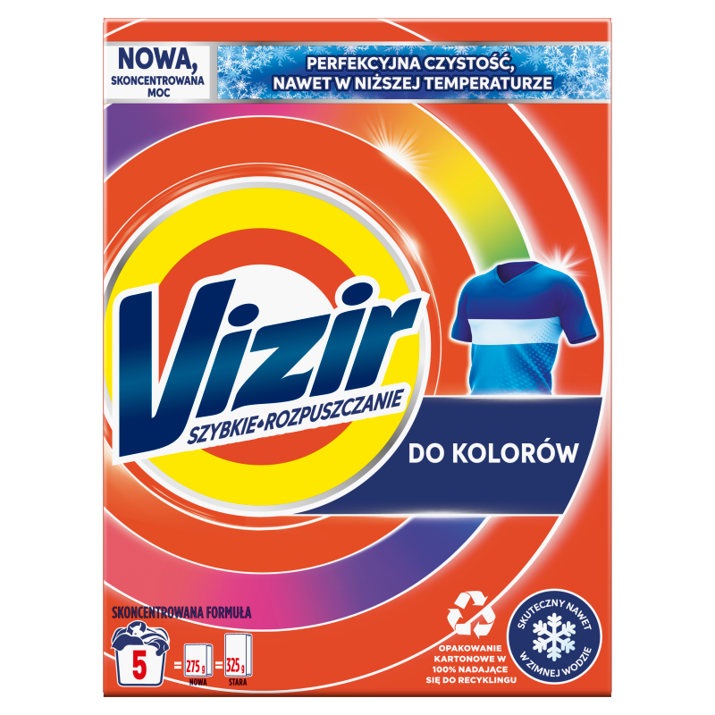 VIZIR Aqua Puder Proszek do prania tkanin kolorowych 5 prań frisco.pl