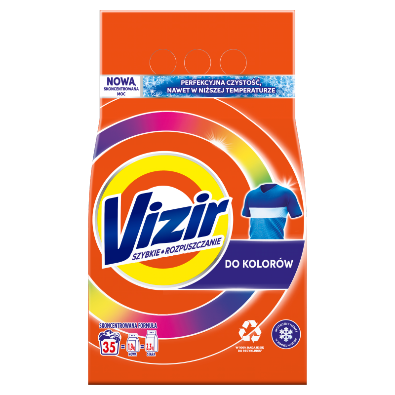 VIZIR COLOR Proszek do prania tkanin kolorowych 35 prań frisco.pl