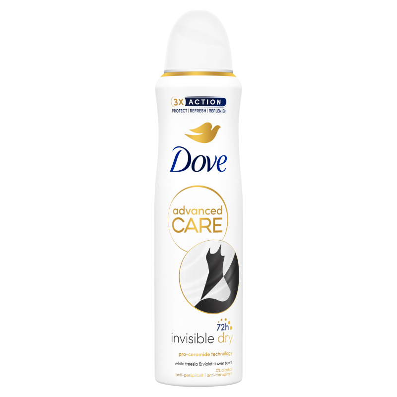 DOVE Advanced Care Antyperspirant w aerozolu White Freesia & Violet Flower Scent frisco.pl