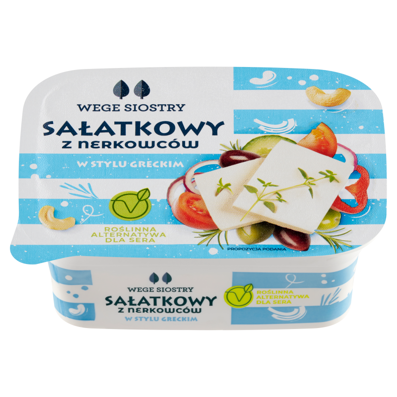 WEGE SIOSTRY Sałatkowy z nerkowców w stylu greckim