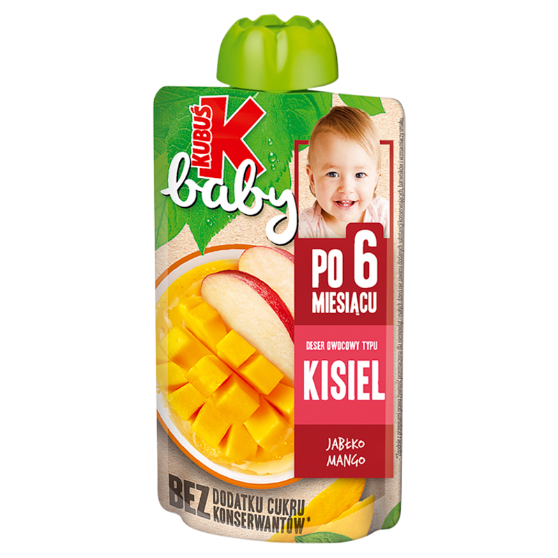 KUBUŚ Baby Mus deser owocowy typu kisiel jabłko mango po 6 miesiącu frisco.pl