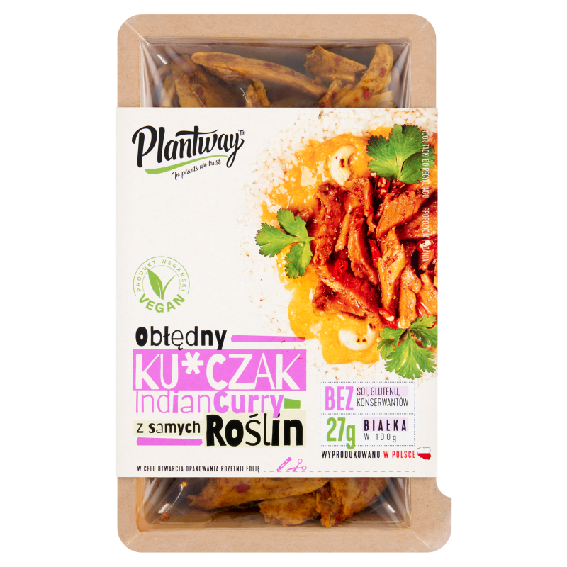 PLANTWAY Kurczak roślinny curry