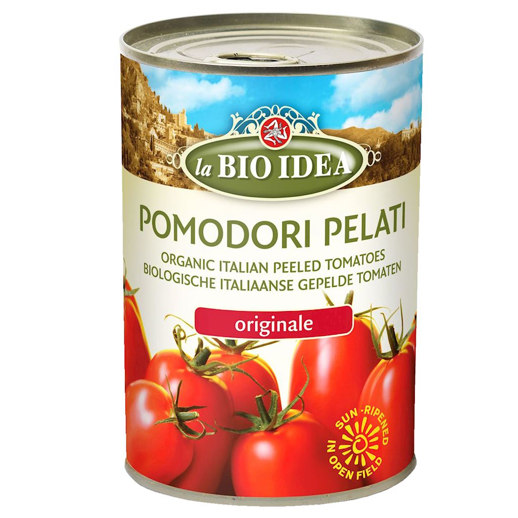 LA BIO IDEA Pomidory pelati (bez skórki) BIO