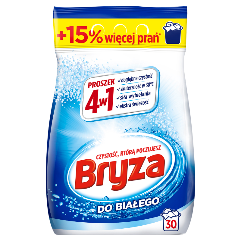 BRYZA 4w1 Proszek do prania białych tkanin 1.95 kg frisco.pl