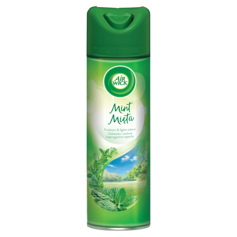 AIR WICK Aeromist Odświeżacz powietrza w sprayu Mięta 300 ml