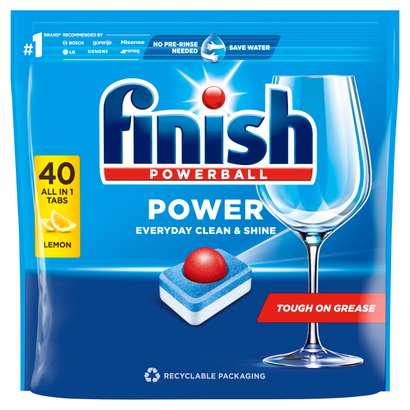 FINISH POWER All in 1 Tabletki do zmywarki Lemon 40 szt. frisco.pl