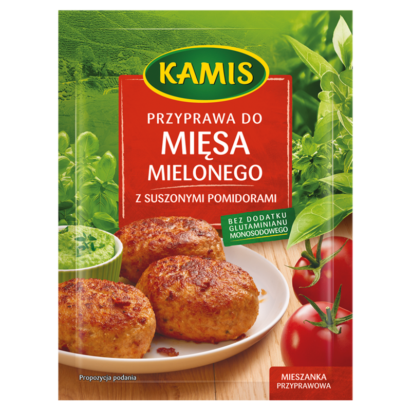 KAMIS Przyprawa do mięsa mielonego z suszonymi pomidorami frisco.pl