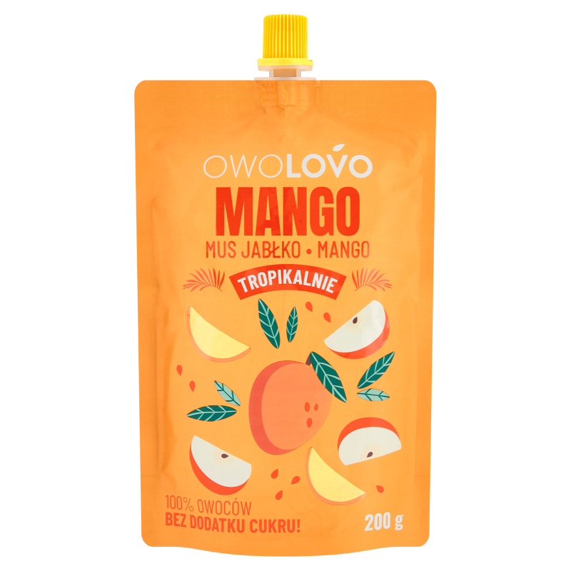 OWOLOVO Mango Mus jabłko mango
