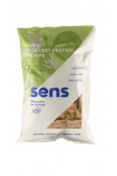 SENS Chipsy proteinowe ze świerszczy solone