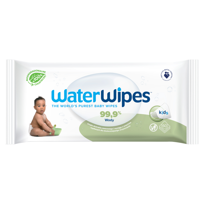 WATERWIPES Chusteczki BIO Soapberry 60 szt.